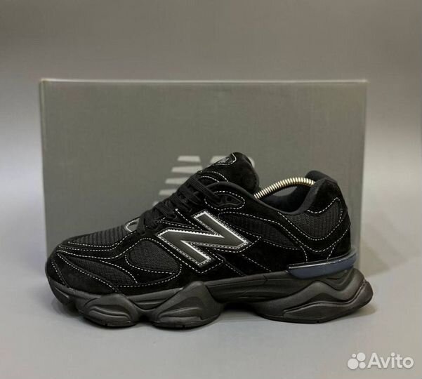 Комфортные New Balance 9060 Black кроссовки