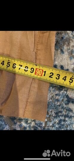 Брюки Zara изо льна и хлопка