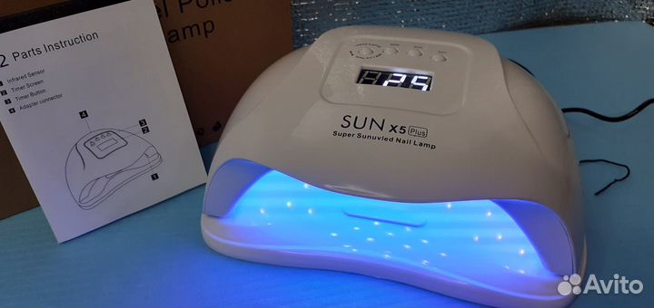 Уф лампа Pro для гель лака 80w Датчик движения