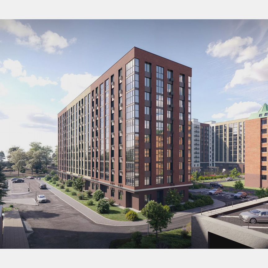 1-к. квартира, 38,1 м², 8/10 эт.