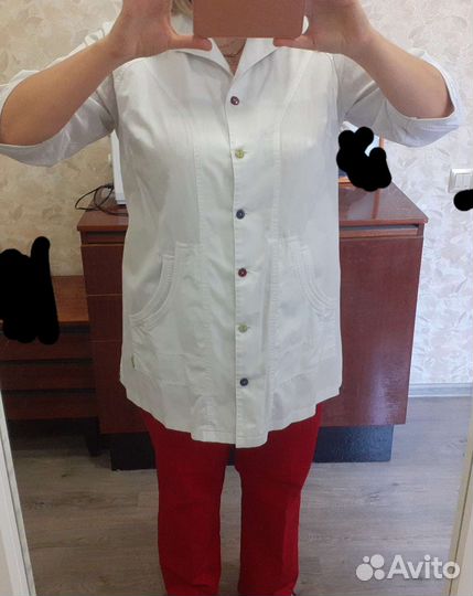 Медицинский халат женский 52 54 56 размера