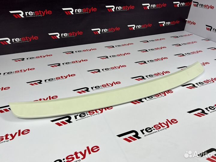 Спойлер Toyota Camry 50/55 11-18 Белый Modellista