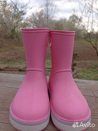 Резиновые сапоги для девочки Crocs