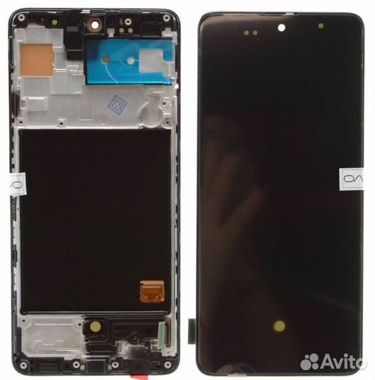 Дисплей для Samsung A51 (A515F) в рамке oled (Midd