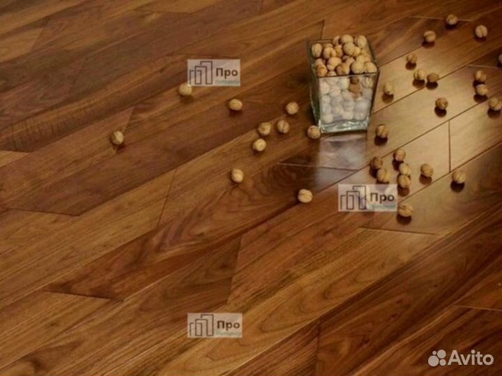 Паркетная доска орех американский