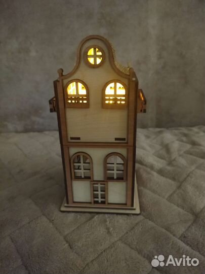 Чайный домик и светильник под свечку на батарейках