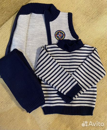 Костюм тройка для мальчика 92-98