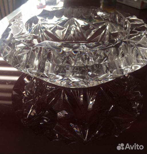 Пепельница хрустальная СССР