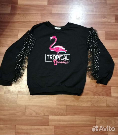 Джинсы с кофтой для девочки