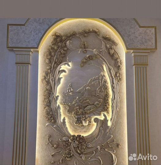 Барельеф, картина