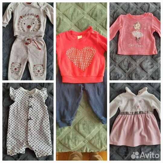 Детские вещи пакетом для девочек