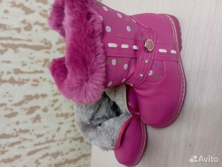 Сапоги для девочки