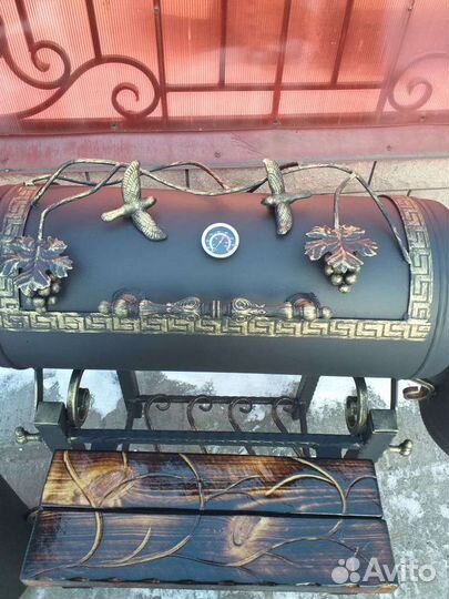 Коптильня-мангал,печь под казан