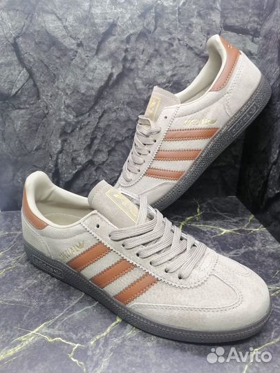 Кеды adidas handball spezial beige brown 41-45
