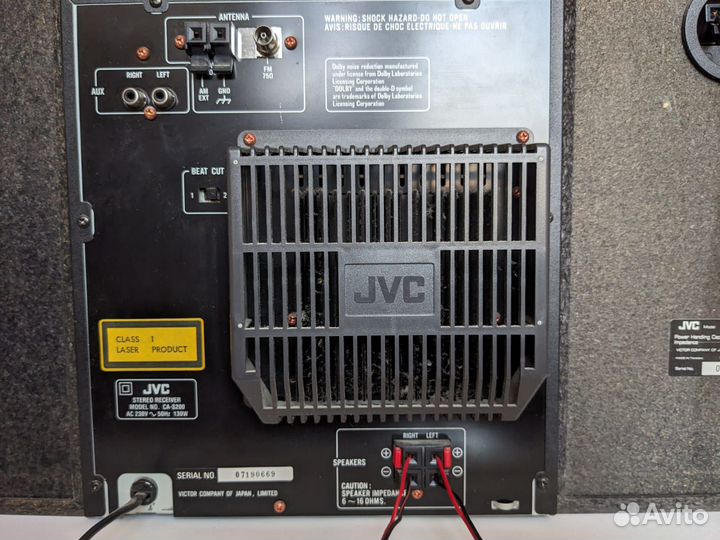 Музыкальный центр JVC CA-S200