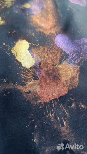 Картины на холсте чернилами, флюид арт