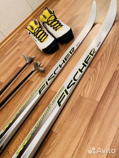 Беговые лыжи Fisher (комплект без батинок)