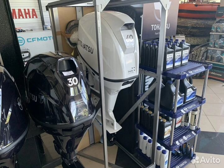 Лодочный мотор Tohatsu (Тохатсу) MFS 60 AW ETL (Wh