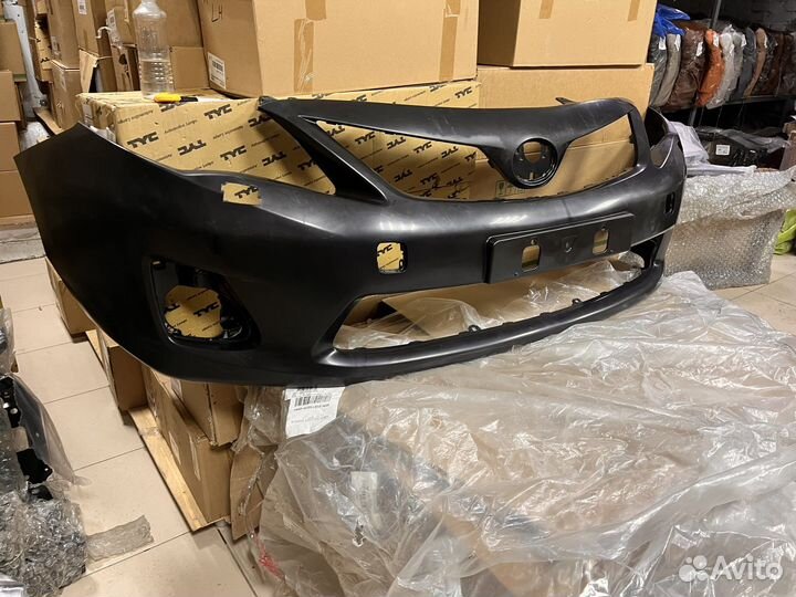 Передний бампер Toyota corolla 151 рестайлинг