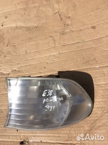 Поворотник передний левый BMW E38 белый рестайлинг