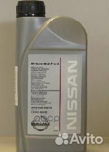 Масло трансмиссионное nissan Differential Oil 1