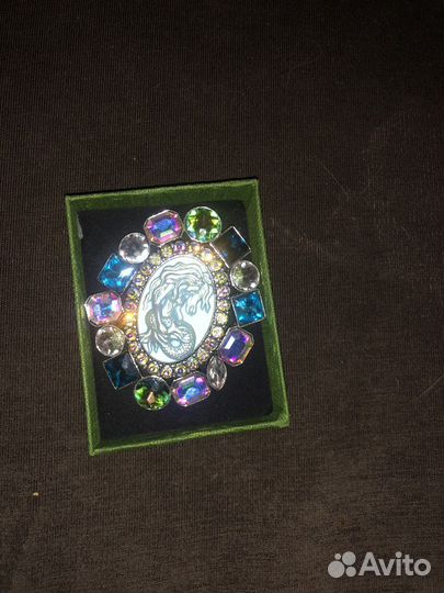 Брошь кулон kirks folly русалка