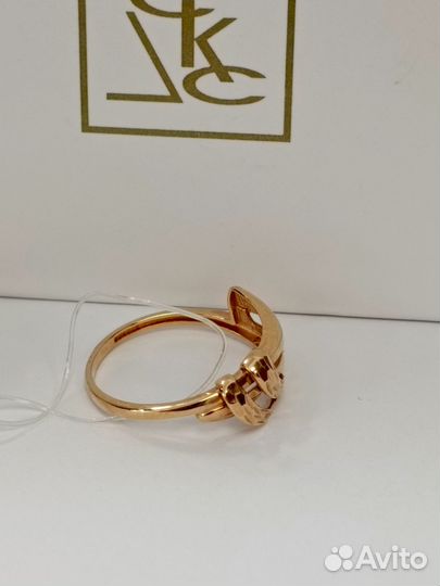 Золотое кольцо 17,5 мм Арт. 146