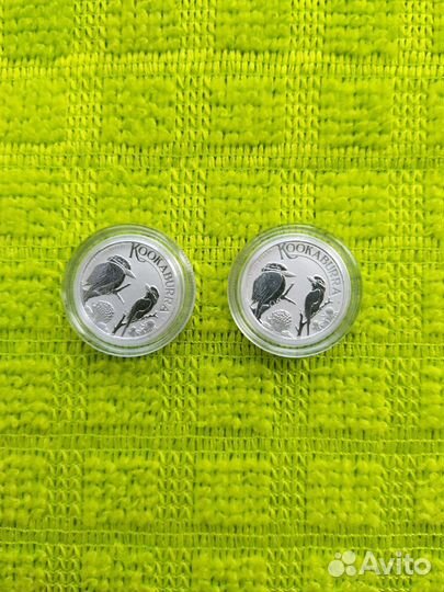 Платиновая монета 2023г Кукабарра