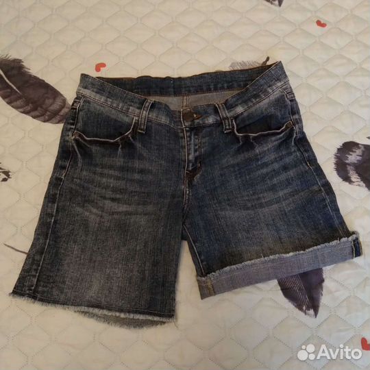 Шорты джинсовые