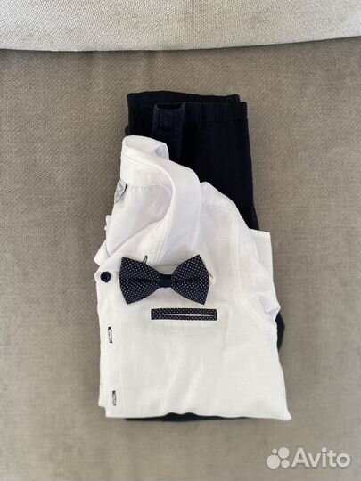 Комплект рубашка брюки бабочка для мальчика