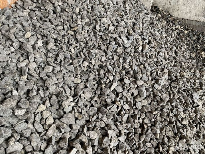 Щебень, Песок