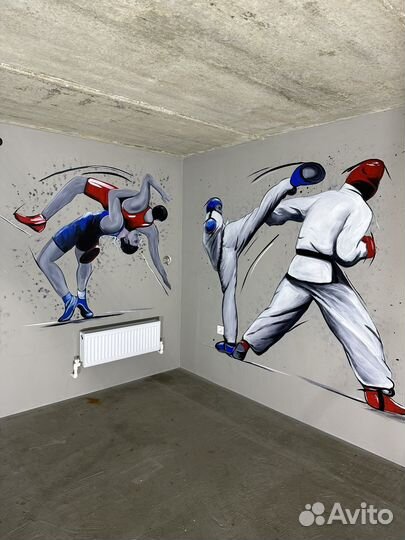 Художник роспись стен