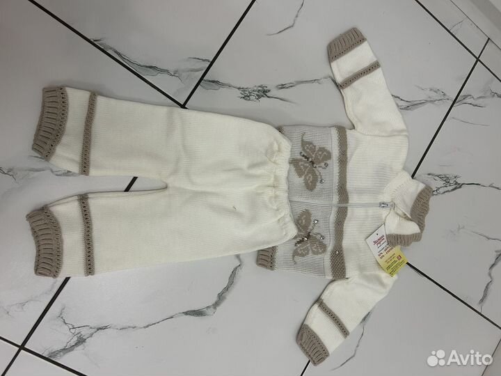 Костюмчики теплые до года