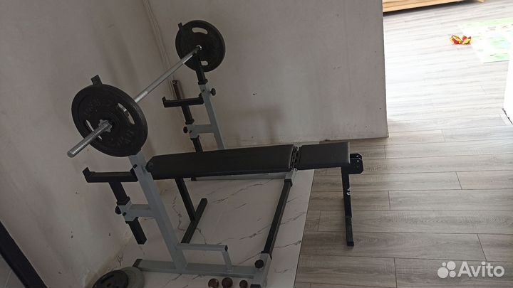 Штанги и гантели бу