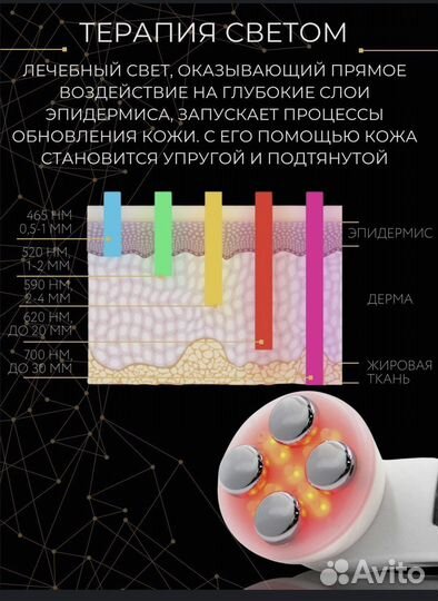 Массажер для лица микротоки
