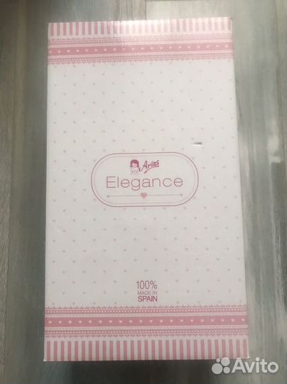 Пупс испанский новый Arias Elegance