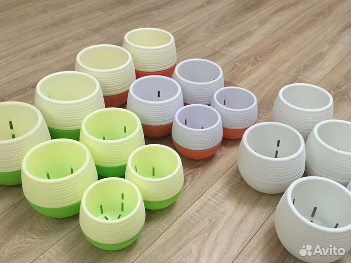 Цветочные горшки, кашпо