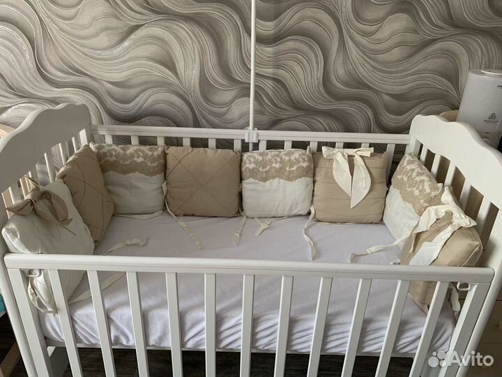 Бортики в кроватку бу