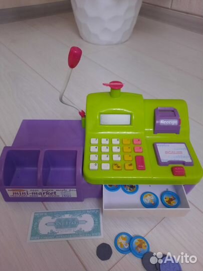 Кассовый аппарат игрушка