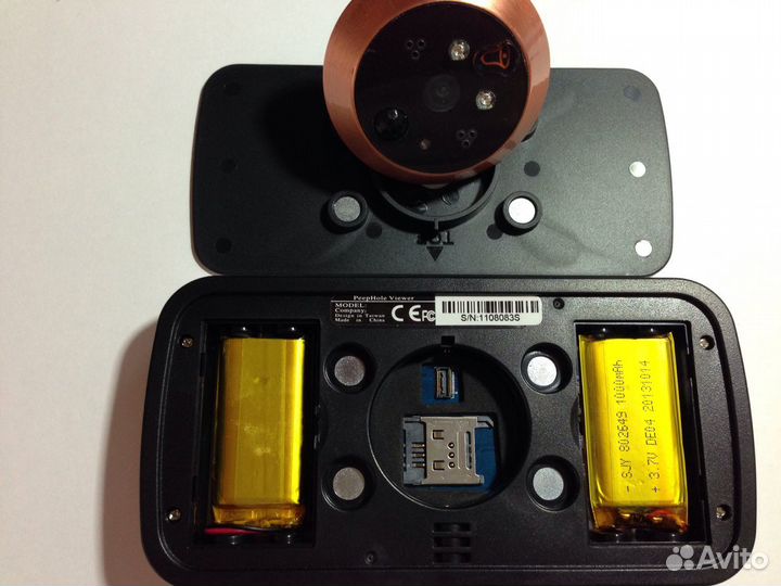 Электронный дверной глазок (видеоглазок) с GSM