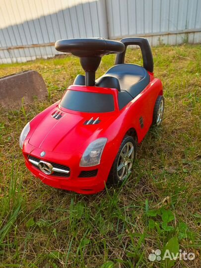 Детская машинка каталка mercedes
