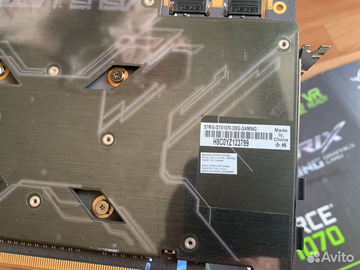 Видеокарта gtx 1070 8gb
