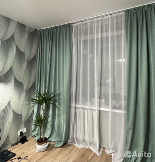 Бархат велюр блэкаут