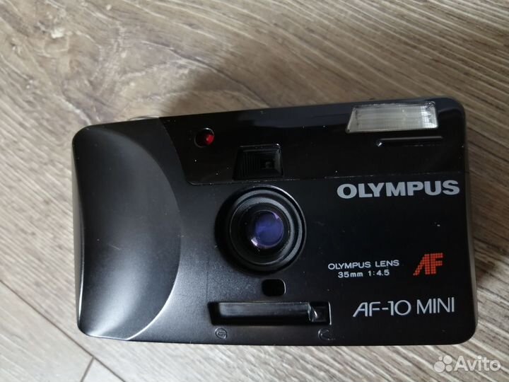 Плёночный фотоаппарат olympus AF 10 mini