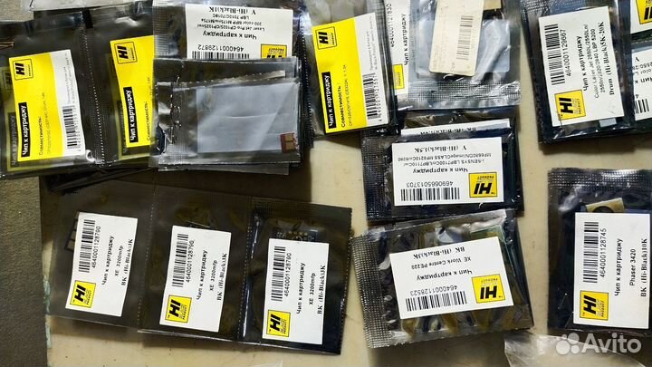Чипы новые для картриджей HP, Canon, Samsung, Xero