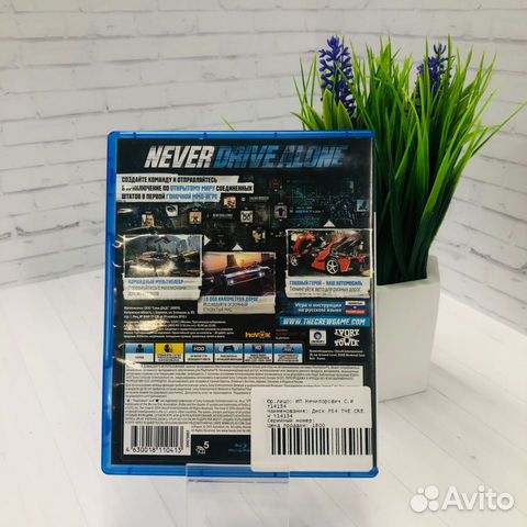 Диск PS4 THE crew