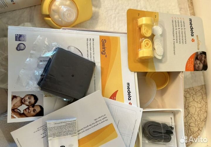 Молокоотсос medela электрический+2 сосками calma