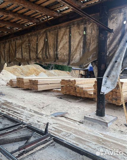 Доска обрезная 50х100х6000