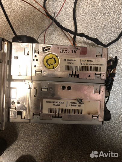 Магнитола mercedes w203