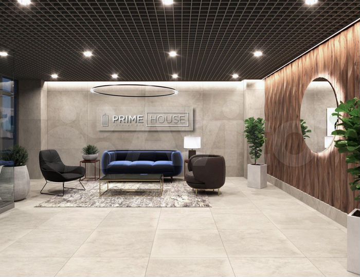 2-к. квартира, 68,4 м², 7/13 эт.